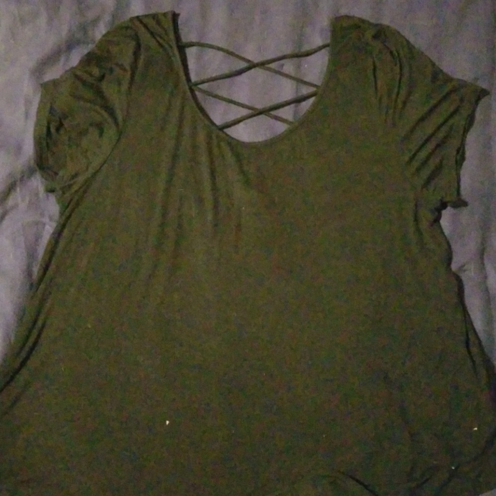 STRAPPY BLACK BLOUSE